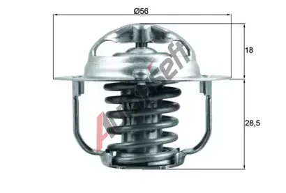 MAHLE Termostat chladiva MAO TX 208 88D, TX 208 88D