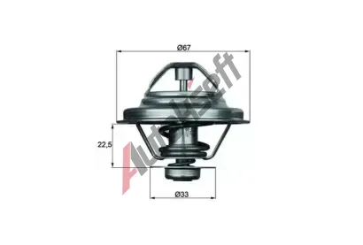 MAHLE Termostat chladiva MAO TX 24 80D, TX 24 80D