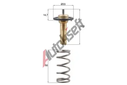 MAHLE Termostat chladiva MAO TX 265 89D, TX 265 89D