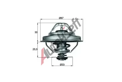 MAHLE Termostat chladiva MAO TX 28 92D, TX 28 92D