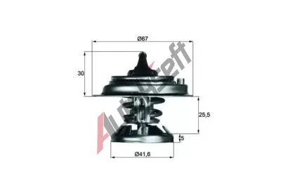 MAHLE Termostat chladiva MAO TX 29 85D, TX 29 85D