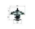 Termostat chladiva MAHLE ‐ MAO TX 30 71D