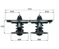 Termostat chladiva&nbsp;MAHLE&nbsp;&dash;&nbsp;MAO TX 32 85D