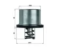 Termostat chladiva MAHLE ‐ MAO TX 37 79
