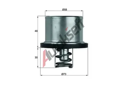 MAHLE Termostat chladiva MAO TX 37 79, TX 37 79