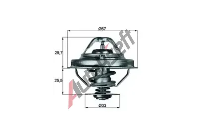 MAHLE Termostat chladiva MAO TX 38 80D, TX 38 80D