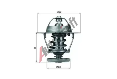 MAHLE Termostat chladiva MAO TX 68 88D, TX 68 88D