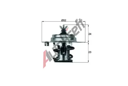 MAHLE Termostat chladiva MAO TX 7 83D, TX 7 83D