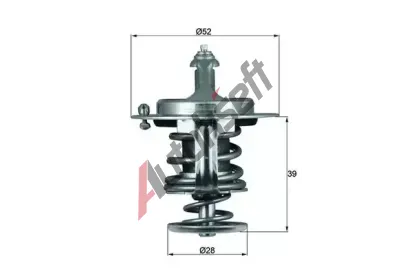 MAHLE Termostat chladiva MAO TX 71 82D, TX 71 82D