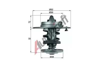 MAHLE Termostat chladiva MAO TX 80 83, TX 80 83