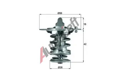 MAHLE Termostat chladiva MAO TX 83 76D, TX 83 76D