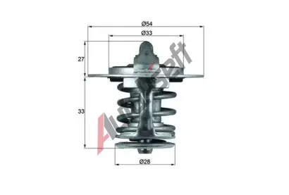 MAHLE Termostat chladiva MAO TX 84 77, TX 84 77