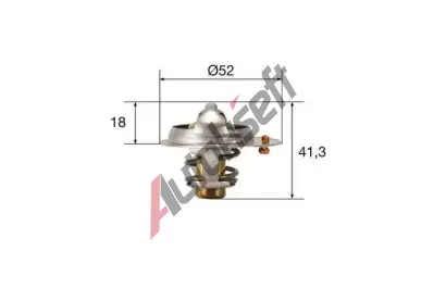 MAHLE Termostat chladiva MAO TX 85 82, TX 85 82