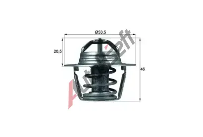 MAHLE Termostat chladiva MAO TX 91 89D, TX 91 89D