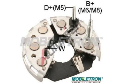 MOBILETRON Usměrňovač alternátoru MBT RB-18H, RB-18H MOBILETRON Usměrňovač alternátoru MBT RB-18H, RB-18H