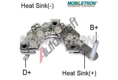 MOBILETRON Usmrova alterntoru MBT RK-04, RK-04