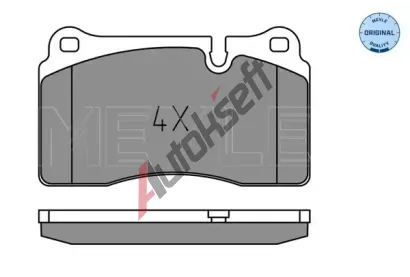 MEYLE Sada brzdových destiček MEYLE-ORIGINAL Quality ME 025 202 1717, 025 202 1717 MEYLE Sada brzdových destiček MEYLE-ORIGINAL Quality ME 025 202 1717, 025 202 1717