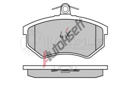 MEYLE Sada brzdovch destiek kotouov brzdy ME 025 206 6916, 025 206 6916