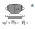 MEYLE Sada brzdovch destiek MEYLE-PD: Advanced performance and design. ‐ ME 025 207 6417/PD