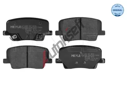 MEYLE Sada brzdových destiček MEYLE-ORIGINAL: True to OE. ME 025 207 8216, 025 207 8216 MEYLE Sada brzdových destiček MEYLE-ORIGINAL: True to OE. ME 025 207 8216, 025 207 8216