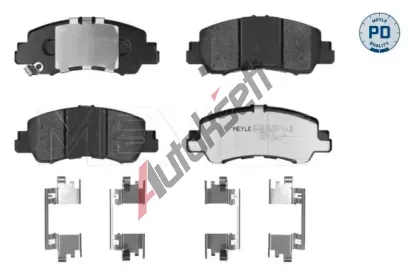 MEYLE Sada brzdovch destiek MEYLE-PD: Advanced performance and design. ME 025 209 4916/PD, 025 209 4916/PD