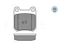 MEYLE Sada brzdovch destiek PLATINUM PAD ‐ ME 025 210 5015/PD