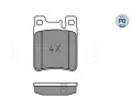 MEYLE Sada brzdovch destiek PLATINUM PAD ‐ ME 025 213 0515/PD