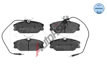 MEYLE Sada brzdovch destiek kotouov brzdy ME 025 213 8818/W, 025 213 8818/W