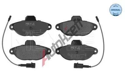 MEYLE Sada brzdových destiček ME 025 214 3616, 025 214 3616 MEYLE Sada brzdových destiček ME 025 214 3616, 025 214 3616