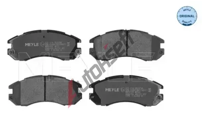 MEYLE Sada brzdovch destiek kotouov brzdy ME 025 214 9517/W, 025 214 9517/W