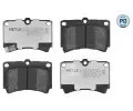 MEYLE Sada brzdovch destiek PLATINUM PAD ‐ ME 025 216 5415/PD