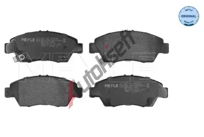 MEYLE Sada brzdovch destiek kotouov brzdy ME 025 216 9416/W, 025 216 9416/W