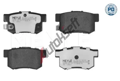 MEYLE Sada brzdovch destiek PLATINUM PAD ME 025 217 1914/PD, 025 217 1914/PD