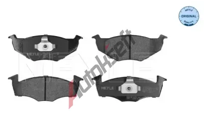 MEYLE Sada brzdových destiček kotoučové brzdy ME 025 218 6615, 025 218 6615 MEYLE Sada brzdových destiček kotoučové brzdy ME 025 218 6615, 025 218 6615