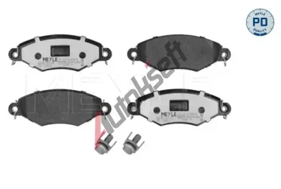 MEYLE Sada brzdovch destiek PLATINUM PAD ME 025 219 8018/PD, 025 219 8018/PD
