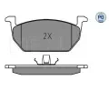 MEYLE Sada brzdovch destiek MEYLE-PD Quality ME 025 220 3517/PD, 025 220 3517/PD