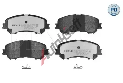 MEYLE Sada brzdovch destiek MEYLE-PD Quality ME 025 220 6518/PD, 025 220 6518/PD