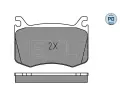 MEYLE Sada brzdovch destiek MEYLE-PD: Advanced performance and design. ME 025 220 9115/PD, 025 220 9115/PD