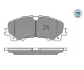 MEYLE Sada brzdovch destiek MEYLE-PD: Advanced performance and design. ‐ ME 025 221 1716/PD