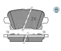 MEYLE Sada brzdovch destiek MEYLE-PD: Advanced performance and design. ‐ ME 025 221 2317/PD