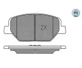 MEYLE Sada brzdovch destiek MEYLE-PD: Advanced performance and design. ME 025 221 3819/PD, 025 221 3819/PD