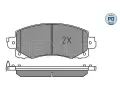 MEYLE Sada brzdovch destiek MEYLE-PD: Advanced performance and design. ME 025 222 0117/PD, 025 222 0117/PD