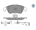 MEYLE Sada brzdovch destiek MEYLE-PD: Advanced design and technology. ‐ ME 025 222 5219/PD
