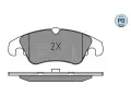 MEYLE Sada brzdovch destiek MEYLE-PD: Advanced design and technology. ME 025 222 5219/PD, 025 222 5219/PD