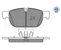 MEYLE Sada brzdovch destiek MEYLE-PD: Advanced performance and design. ‐ ME 025 223 1719/PD