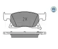 MEYLE Sada brzdovch destiek MEYLE-PD Quality ME 025 223 4220/PD, 025 223 4220/PD