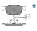MEYLE Sada brzdovch destiek MEYLE-PD: Advanced design and technology. ‐ ME 025 223 8317/PD
