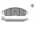 MEYLE Sada brzdovch destiek MEYLE-PD: Advanced performance and design. ME 025 224 3917/PD, 025 224 3917/PD