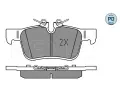 MEYLE Sada brzdovch destiek MEYLE-PD: Advanced performance and design. ‐ ME 025 225 6816/PD