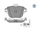 MEYLE Sada brzdovch destiek MEYLE-PD: Advanced performance and design. ‐ ME 025 227 9217/PD